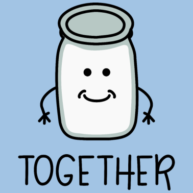 Motiv Better Together Partnerlook (Part2) Milch