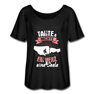 Partnerlook T-Shirt - Tante & Nichte Herz und Seele Patentante Vintage