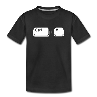 Partnerlook T-Shirt - CTRL+V KEYS