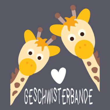 Motiv geschwisterbande & Giraffe Familie Partnerlook