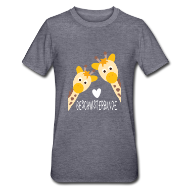 Partnerlook T-Shirt - geschwisterbande & Giraffe Familie Partnerlook