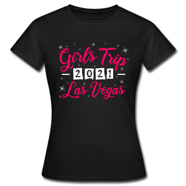 Partnerlook T-Shirt - Girls Trip 2021 Las Vegas Nevada Gruppenshirt