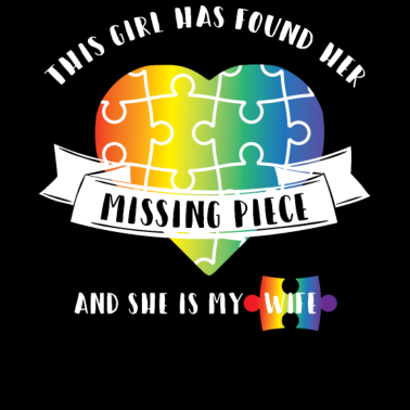 Motiv LGBT - Gay - Homosexuell - Partnerlook - Puzzle