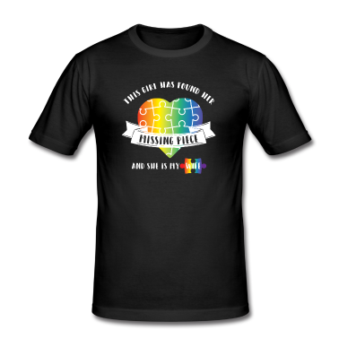 Partnerlook T-Shirt - LGBT - Gay - Homosexuell - Partnerlook - Puzzle