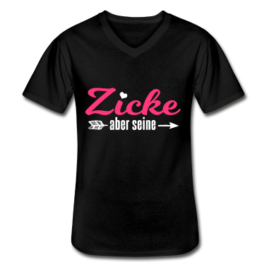 Partnerlook T-Shirt - Zicke Aber Seine Partnerlook Pärchen Valentinstag