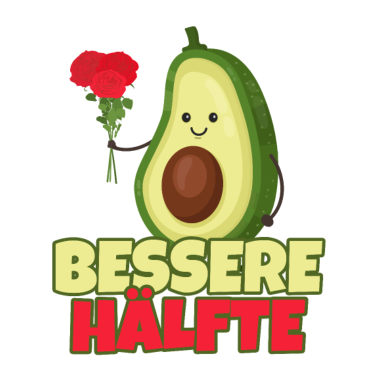 Motiv Avocado Pärchen Liebe Partner Freund Frucht Obst
