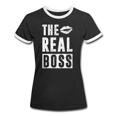 Partnerlook T-Shirt - The Real Boss Pärchen Partnerlook für Sie