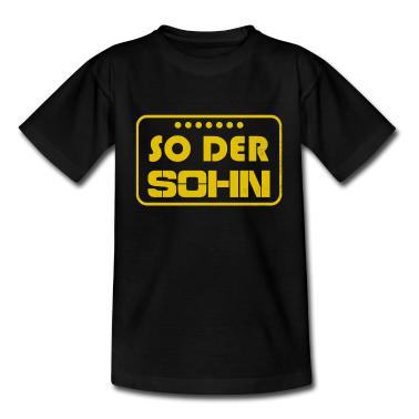 Partnerlook T-Shirt - So der Sohn Vater und Sohn Partnerlook