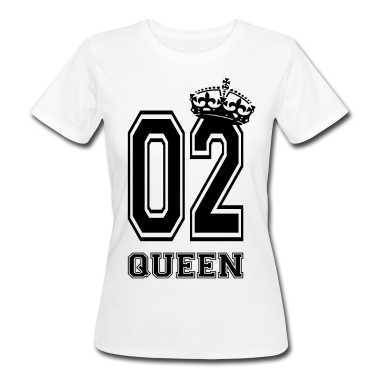 Partnerlook T-Shirt - Queen Krone Partnerlook Female Frau