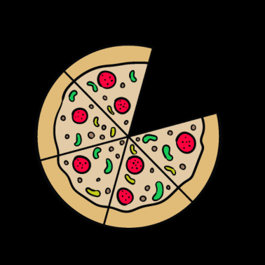 Motiv Familie Pizza Vater Mutter Partnerlook Family