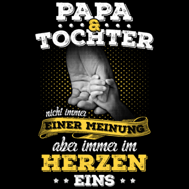 Motiv Papa & Tochter Partnerlook Vatertagsgeschenk Vater