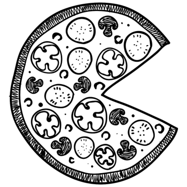 Motiv Pärchen Shirt Pizza Teil 1 Valentinstag Paar Mann