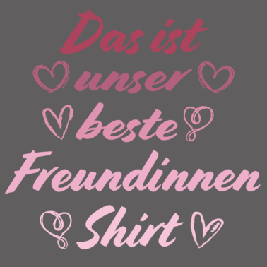Motiv Beste Freundinnen Shirt Partnerlook Geschenk