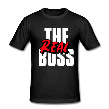 Partnerlook T-Shirt - The Real Boss Partnerlook 2
