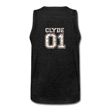 Partnerlook Tank Top - Clyde 01 Wasserfarbe Partner Paar Liebe Geschenk