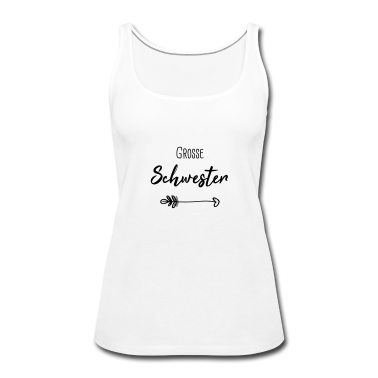 Partnerlook Tank Top - Große Schwester - Schwestern - Partnerlook