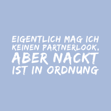 Motiv Partnerlook nur nackt