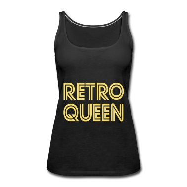 Partnerlook Tank Top - Retro Queen Partnerlook