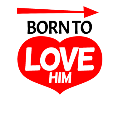 Motiv Geboren um ihn zu lieben - Partnerlook