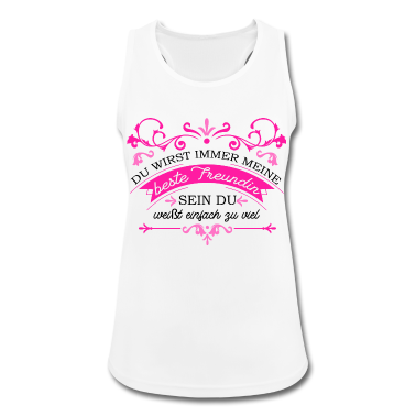 Partnerlook Tank Top - Partnerlook Beste Freundinnen