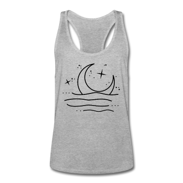 Partnerlook Tank Top - Mond Paarschirt Partnerlook