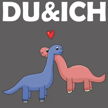 Motiv Dino Beziehung Valentinstag Partnerlook