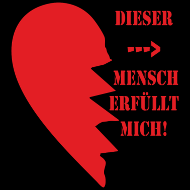 Motiv partnerlook liebe herz rot