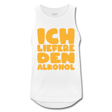 Partnerlook Tank Top - Partnerlook - Ich liefere den Alkohol