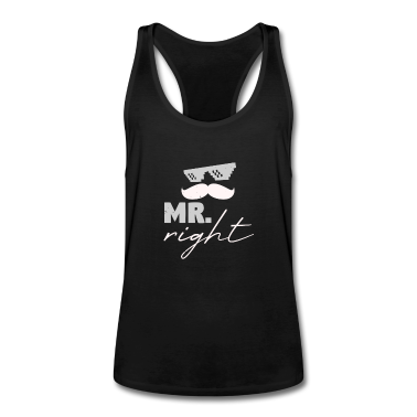 Partnerlook Tank Top - Mr Right - Partnerlook