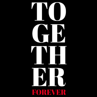 Motiv TOGETHER FOREVER - PARTNERLOOK - PARTNERSCHAFT