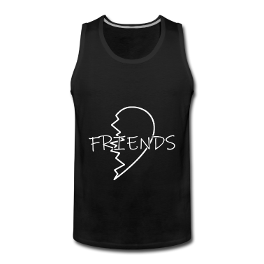 Partnerlook Tank Top - Best Friends Partnerlook Herz