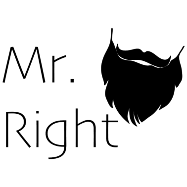 Motiv Mr. Right Partnerlook Bart