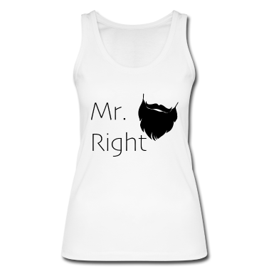 Partnerlook Tank Top - Mr. Right Partnerlook Bart