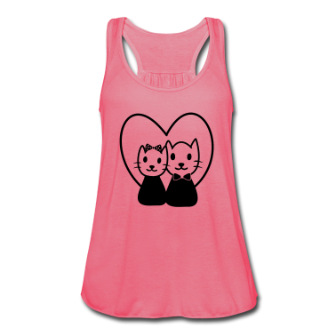 Partnerlook Tank Top - CAT IN LOVE Paare Partnerlook