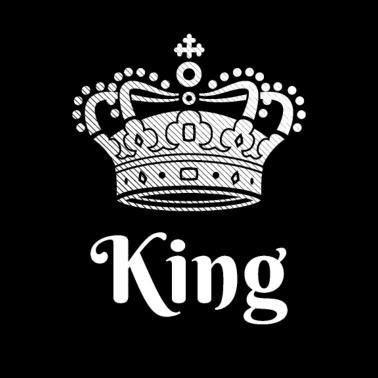 Motiv King Queen Partnerlook