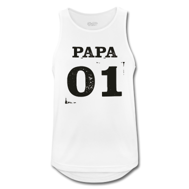 Partnerlook Tank Top - Papa 01 Partnerlook Partnershirt