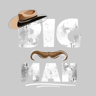 Motiv Big Man - Partnerlook Shirt 013