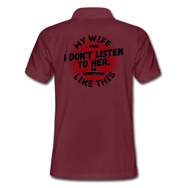 Partnerlook Poloshirt - Valentinstag Spruch Partnerlook