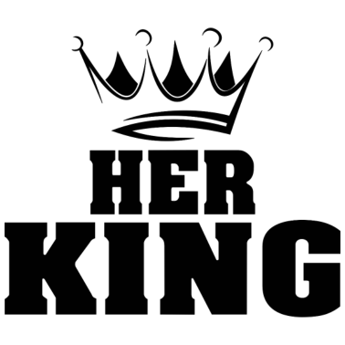 Motiv Her King- Partnerlook