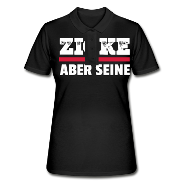 Partnerlook Poloshirt - Zicke aber seine - Idiot aber ihrer Partnerlook