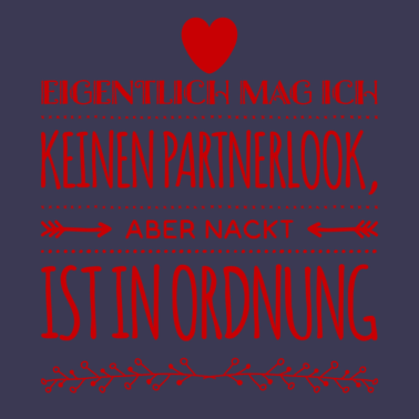 Motiv eigentlich mag ich keinen Partnerlook