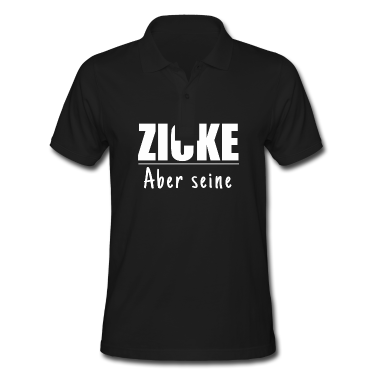 Partnerlook Poloshirt - Zicke Aber Seine Idiot aber Ihrer Partnerlook Paar