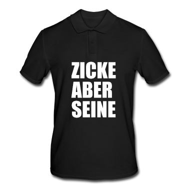 Partnerlook Poloshirt - Zicke Aber Seine Idiot aber Ihrer Partnerlook Paar
