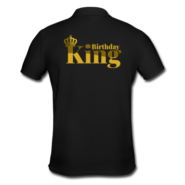 Partnerlook Poloshirt - Geburtstagskind Geburtstag König Partnerlook