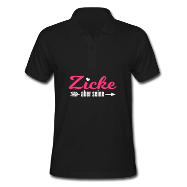 Partnerlook Poloshirt - Zicke Aber Seine Partnerlook Pärchen Valentinstag