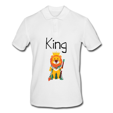 Partnerlook Poloshirt - King Queen Partnerlook