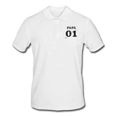 Partnerlook Poloshirt - Papa 01 Partnerlook Partnershirt