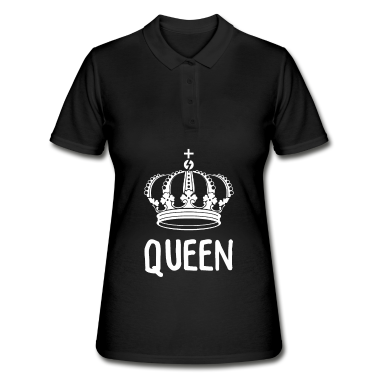 Partnerlook Poloshirt - King Queen Partnerlook