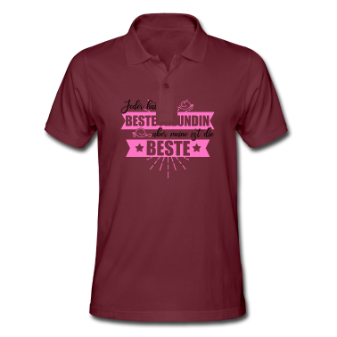 Partnerlook Poloshirt - Partnerlook Beste Freundinnen