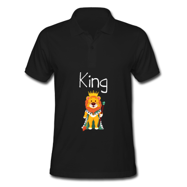 Partnerlook Poloshirt - King Queen Partnerlook
